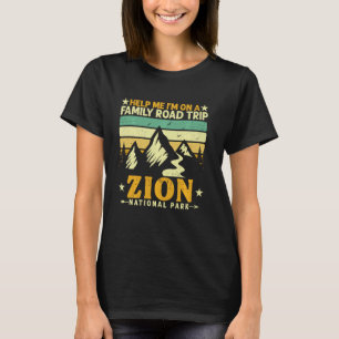Camiseta Ajude-me, estou em uma estrada da família Zion Nac