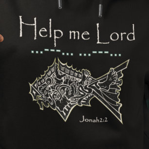 Camiseta Ajude-me Lord Jonah e a baleia ou peixe