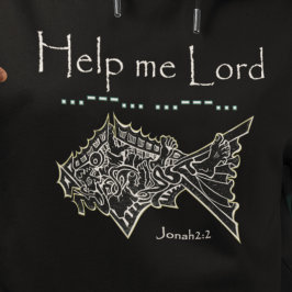 Camiseta Ajude-me Lord Jonah e a baleia ou peixe