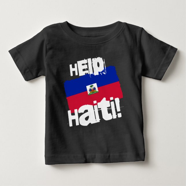 Camiseta Ajude o Haiti! (Frente)