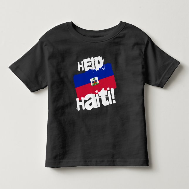 Camiseta Ajude o Haiti! (Frente)