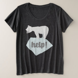 Camiseta Ajude o Urso Polar