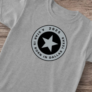Camiseta Ajustado coletivo de esportes de Dallas Texas Star