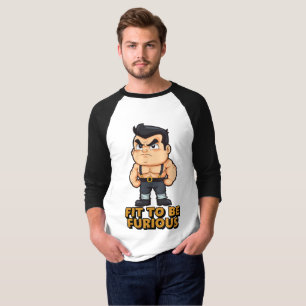 Camiseta Ajustado de ser Furioso