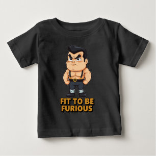 Camiseta Ajustado de ser Furioso