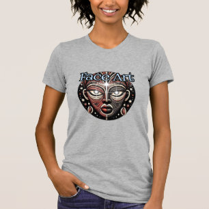 Camiseta Ajustado fina, Canvas, de uso feminino