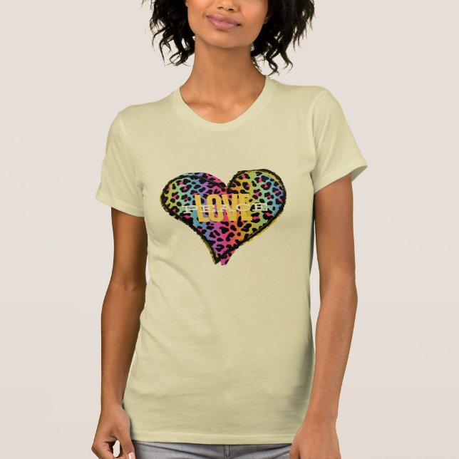 Camiseta Ajustado fina, Canvas, de uso feminino (Frente)