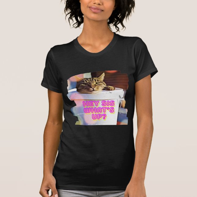 Camiseta Ajustado fina, Canvas, de uso feminino (Frente)