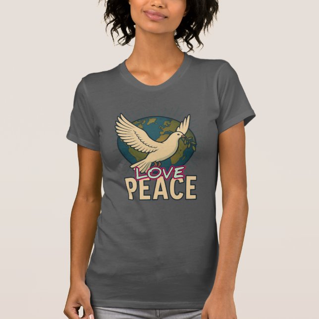 Camiseta Ajustado fina, Canvas, de uso feminino (Frente)