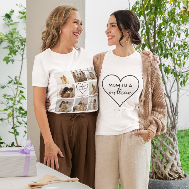 Camiseta Ajustado fina, de uso feminino | "Mãe em  (Criador carregado)