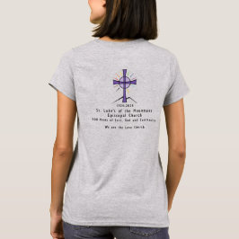 Camiseta Ajustado fina para mulheres Logotipo cent