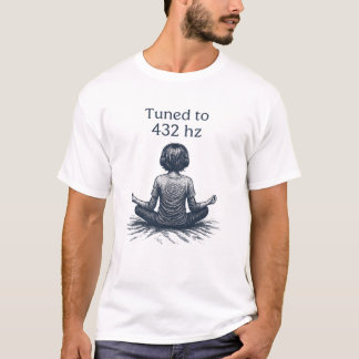 Camiseta Ajustado para música de frequência de 432 Hz