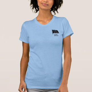 Camiseta Ajustado preto fino para uso feminino