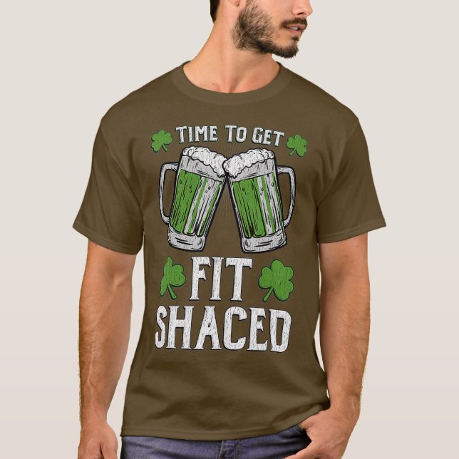 Camiseta Ajustado Shacht Saint Patricks Day Gift Ajustado (Frente)