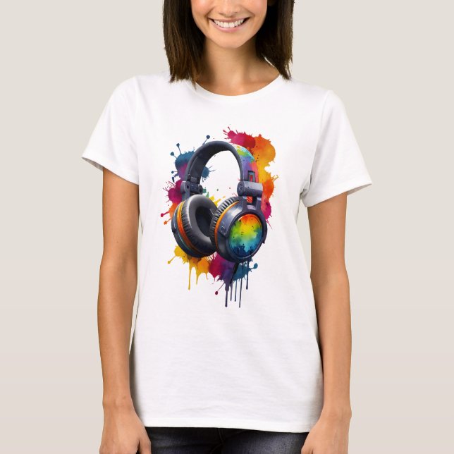 Camiseta Ajustar à Arte (Frente)