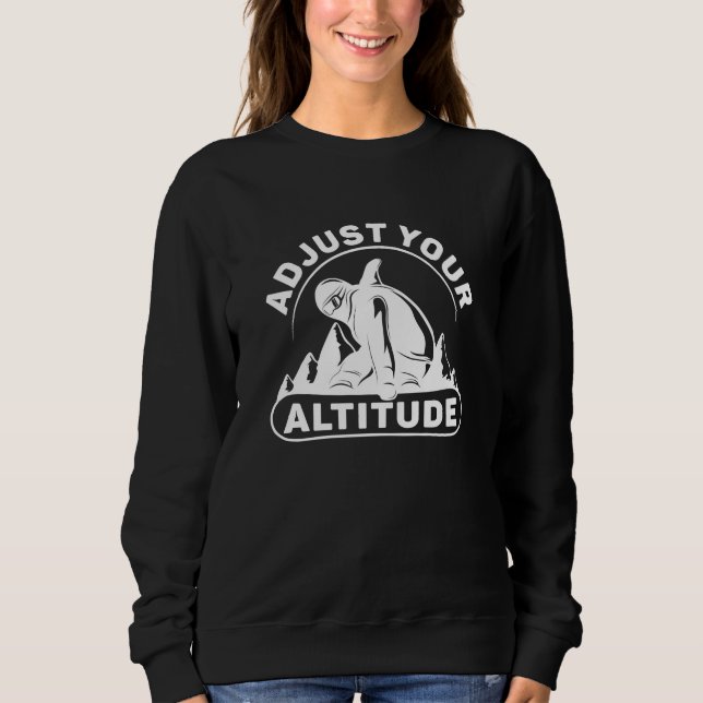 Camiseta Ajuste a sua altitude (Frente)