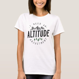 Camiseta Ajuste de altitude