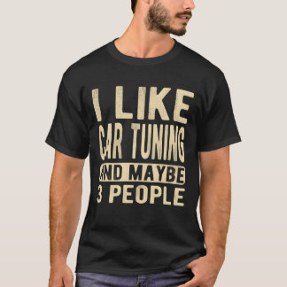 Camiseta Ajuste de carro Dizendo amigo