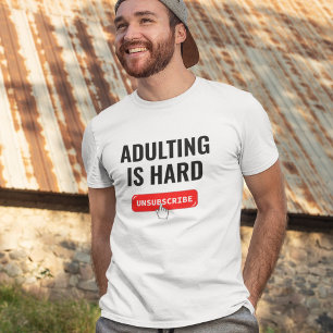 Camiseta Ajuste é Duro - Cancelar assinatura Cotação pers