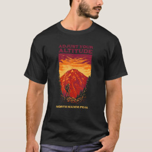 Camiseta Ajuste sua altitude North Mamm Peak Hiking Colora