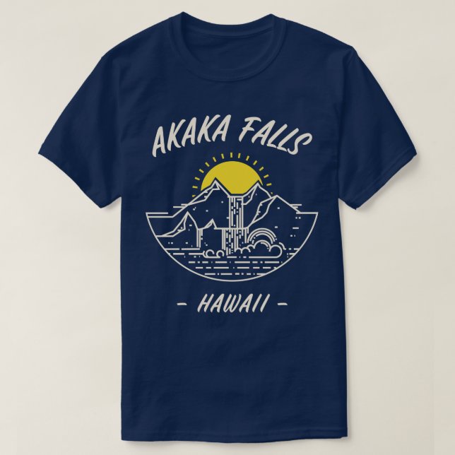 Camiseta Akaka Falls State Park TShirt 1 (Frente do Design)