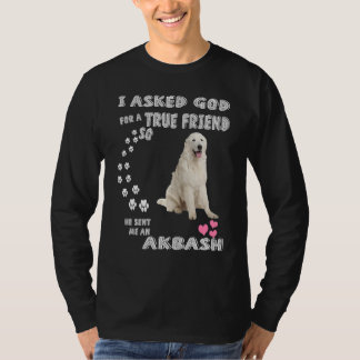 Camiseta Akbash Dog Mãe Pai, Coban Kopegi Puppy, Cute Akba