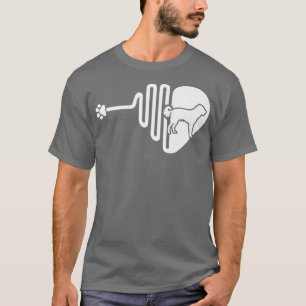 Camiseta Akbash Dog Paw Heartbeat Pet Owner Veterinarian