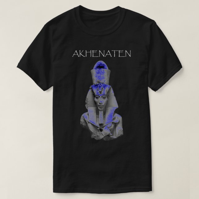 Camiseta Akhenaten Egípcio Pharaoh Gift (Frente do Design)