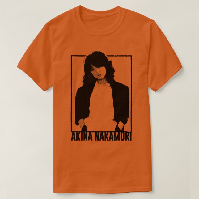 Camiseta Akina Nakamori (Frente do Design)