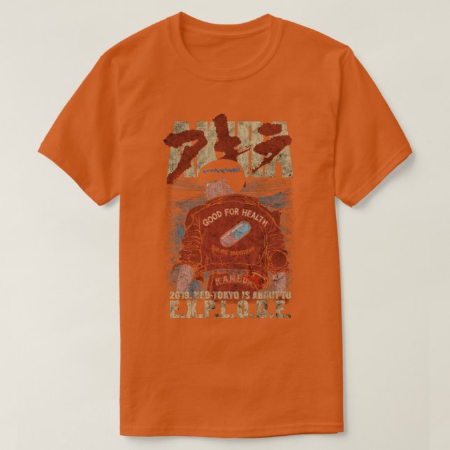 Camiseta Akira (Frente do Design)