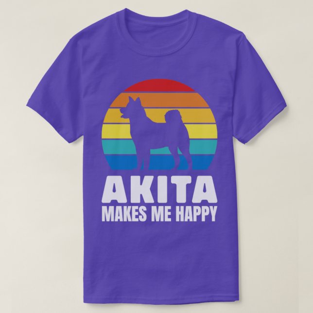 Camiseta Akita (Frente do Design)