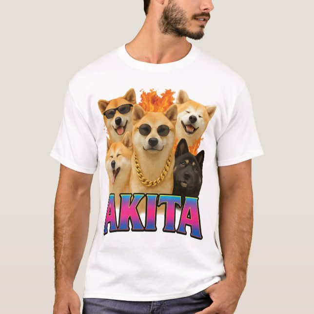 Camiseta Akita Copy (Frente)