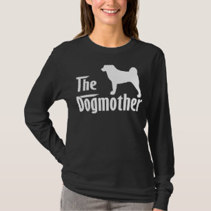 Camiseta Akita Dog Dia de as mães
