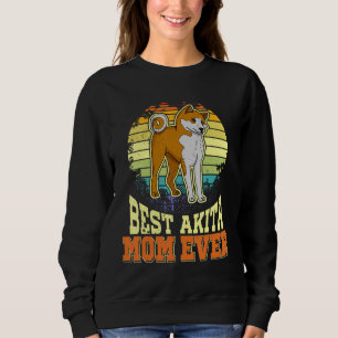 Camiseta Akita Dog Mamãe Cachorro Sayings Breeder 14