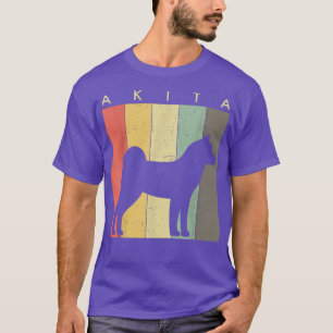 Camiseta Akita Dog Retro Vintage