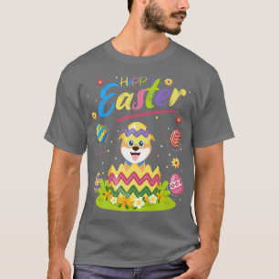 Camiseta Akita Inu Dog Lover Funny Easter Egg Akita Inu Hap