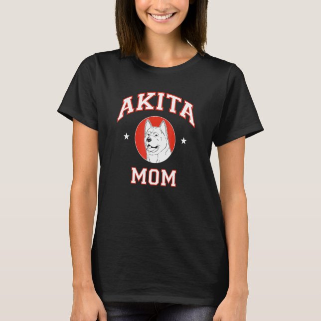 Camiseta Akita Mãe 1 (Frente)
