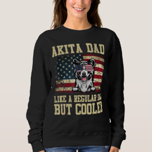 Camiseta Akita Pai Como Um Pai Regular Mas Um Pai De Cachor