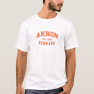 Camiseta Akron Ohio 1825 Patriótico Oh Patriotismo Akronite