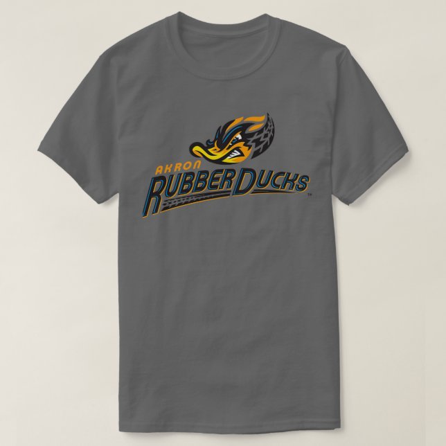 Camiseta Akron Rubber Ducks Clássicos TSirt (Frente do Design)