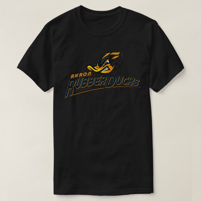 Camiseta Akron Rubber Ducks Sticker (Frente do Design)