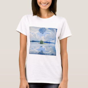 Camiseta Akseli Gallen-Kallela - Nuvens acima de um lago
