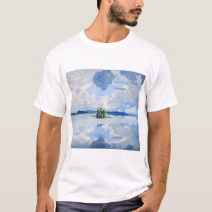 Camiseta Akseli Gallen-Kallela - Nuvens acima de um lago