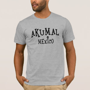 Camiseta Akumal Mexico Design - Bella+Canvas Jersey Short S
