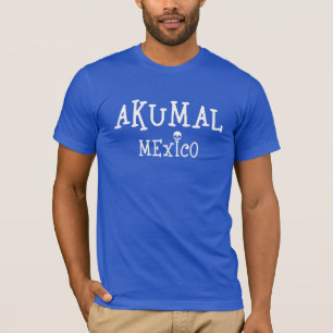Camiseta Akumal Mexico Design - Bella+Canvas Jersey Short S