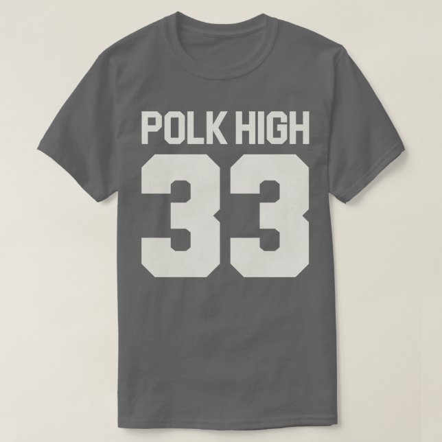 Camiseta Al Bundy Polk High Jersey FrontImpressão (Frente do Design)