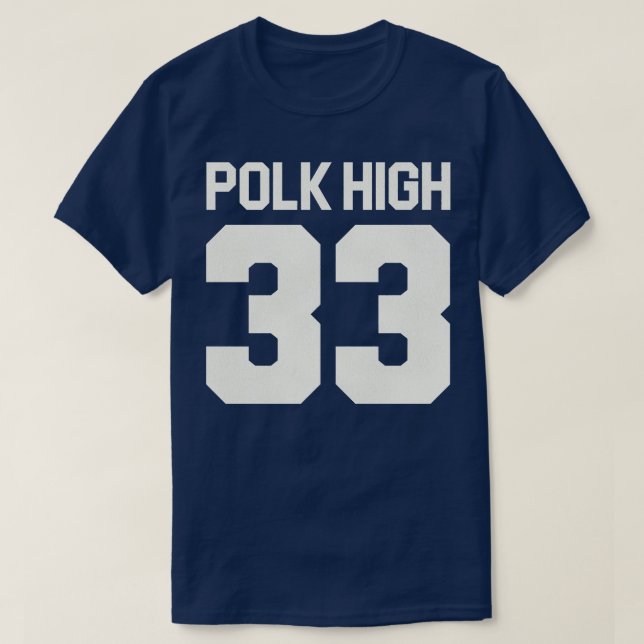 Camiseta Al Bundy Polk High Jersey FrontImpressão (Frente do Design)