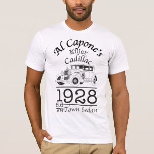 Camiseta Al Capone 1928 Cadillac