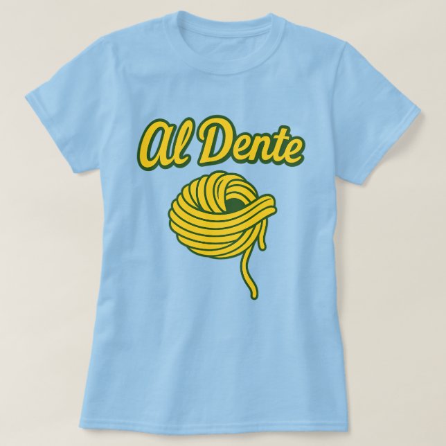 Camiseta Al Dente (Frente do Design)