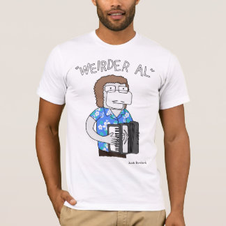 Camiseta "Al mais estranho" no azul
